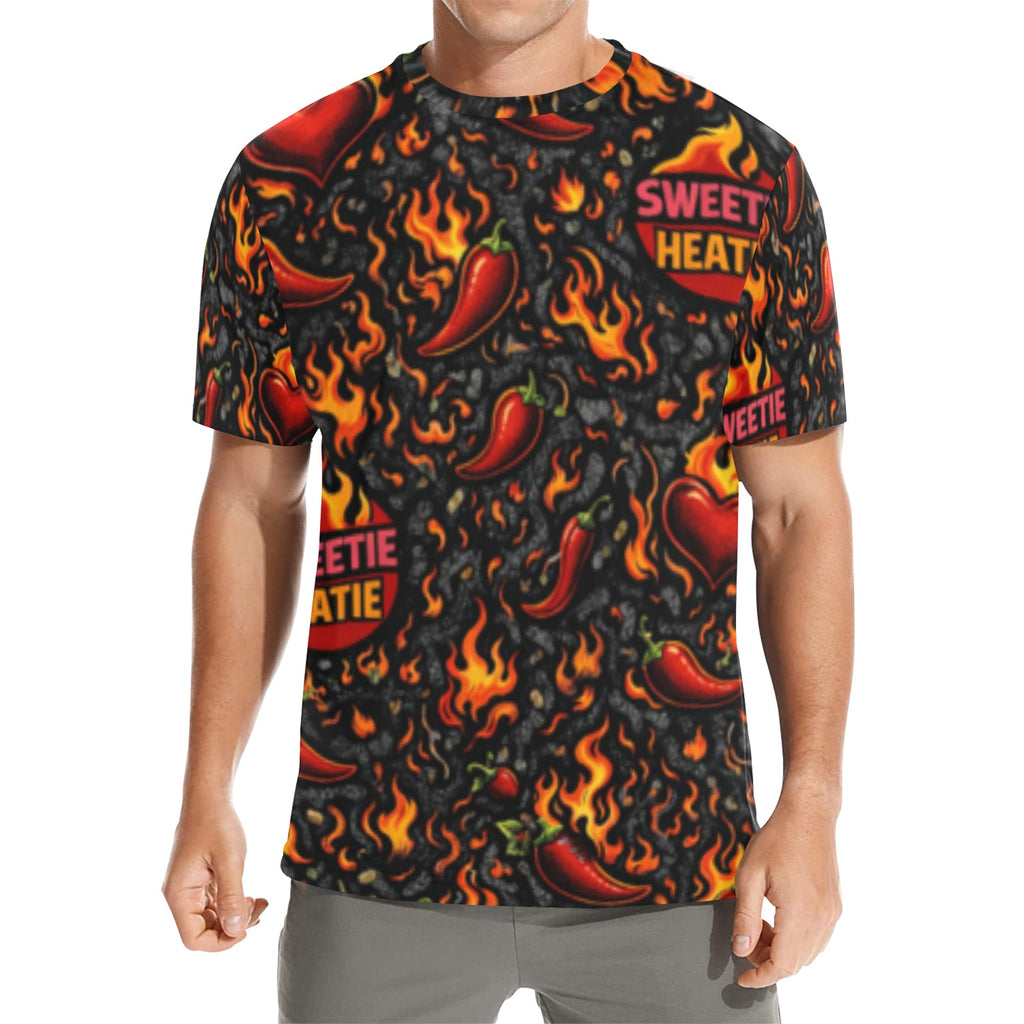 Sweetie Heatie Signature All-Over Print T-Shirt