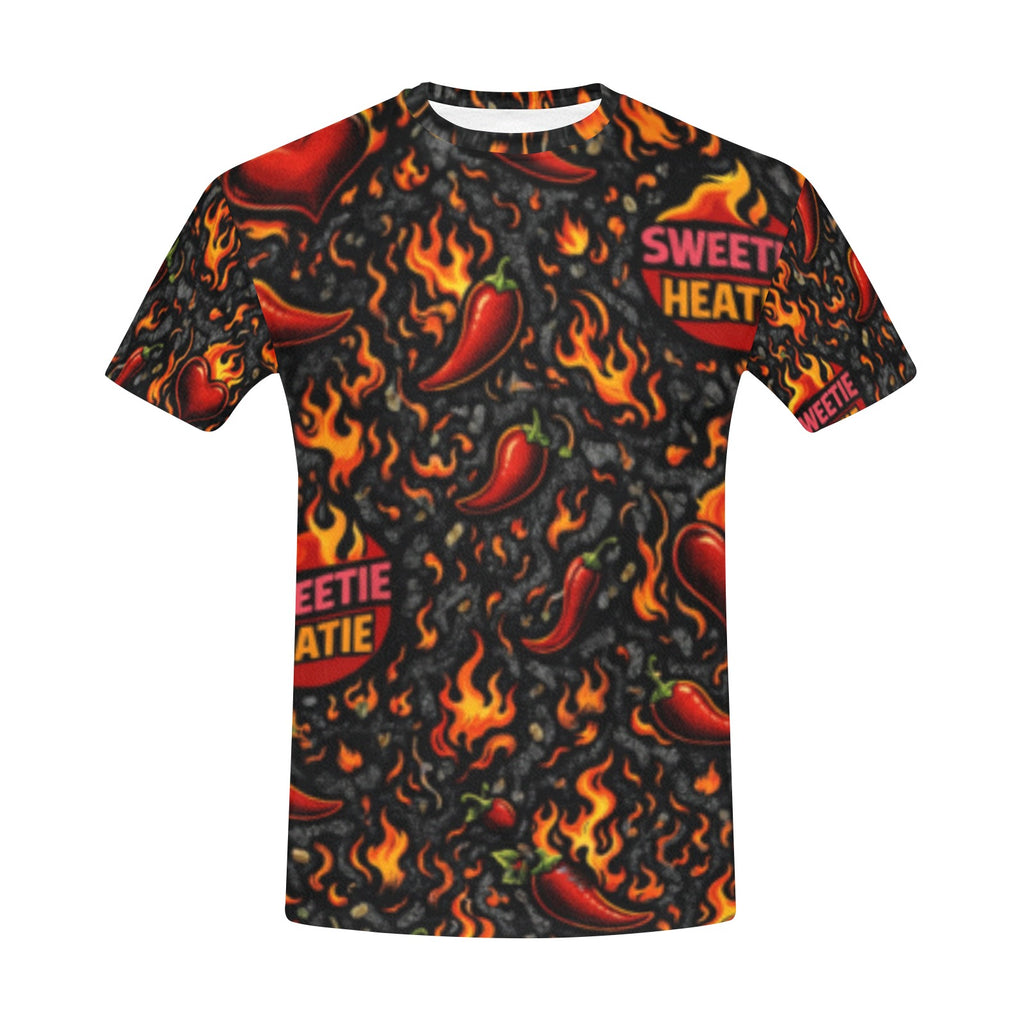 Sweetie Heatie Signature All-Over Print T-Shirt