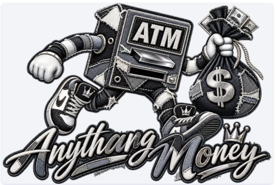 ANYTHANG MONEY Monochrome DTF