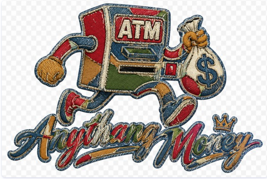 ANYTHANG MONEY Vintage Color DTF