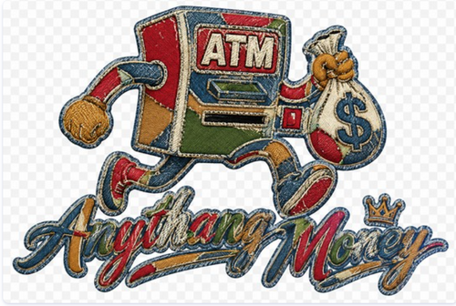 ANYTHANG MONEY Vintage Color DTF