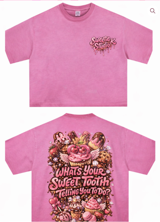 Sweetie K Studio Graphic Tee — Coming Soon