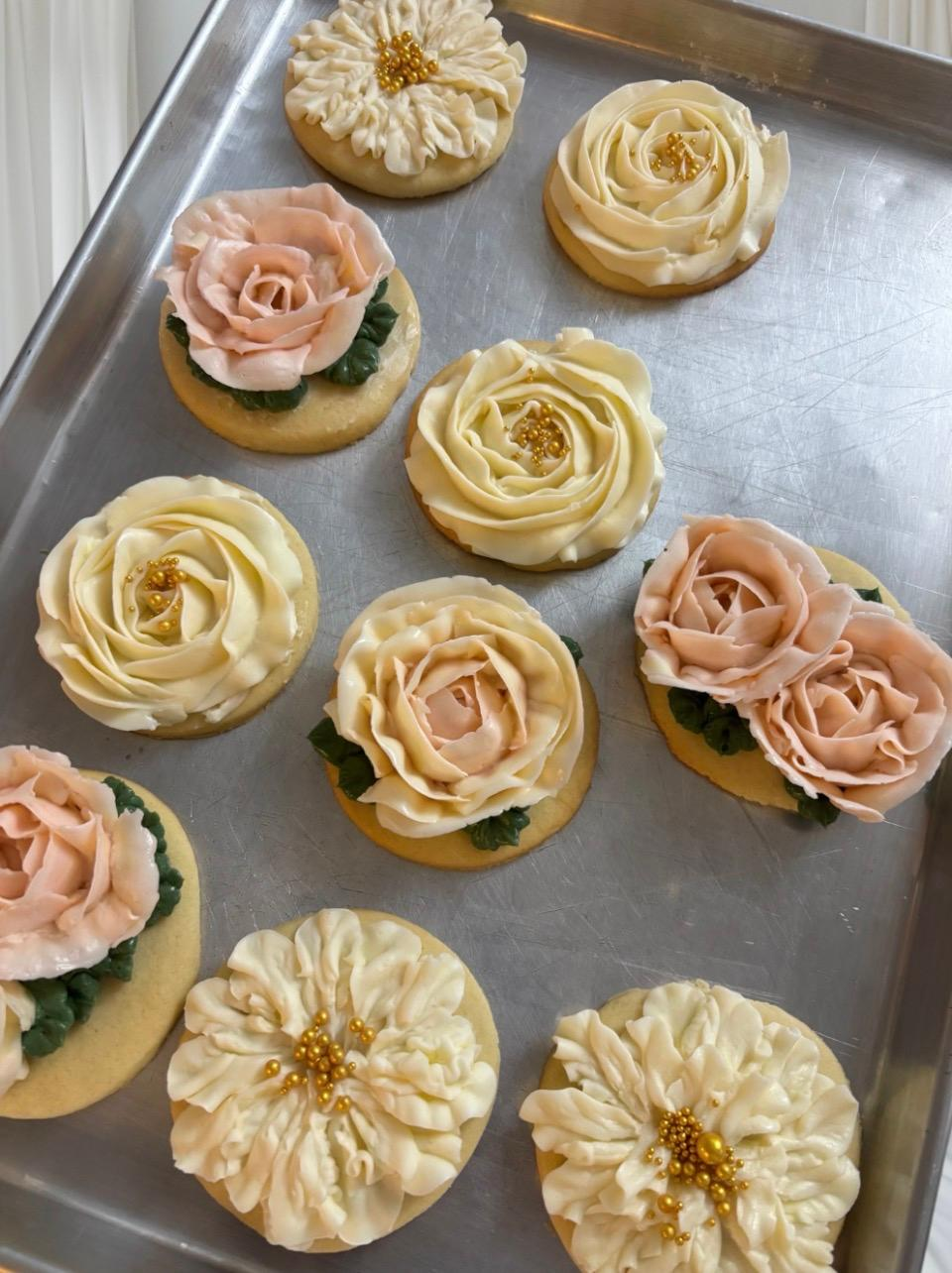 Decorated cookies