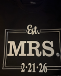 Established-date custom apparel