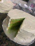 Key lime cake