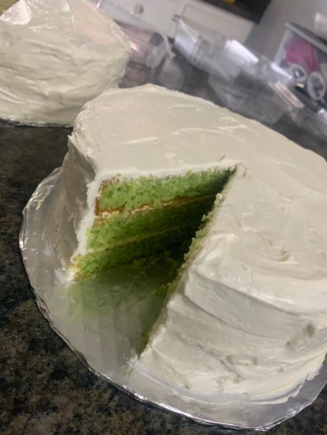 Key lime cake