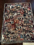 Memorial photo tapestry keepsake